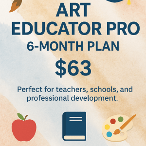 Art Educator Pro – 6-Month Plan