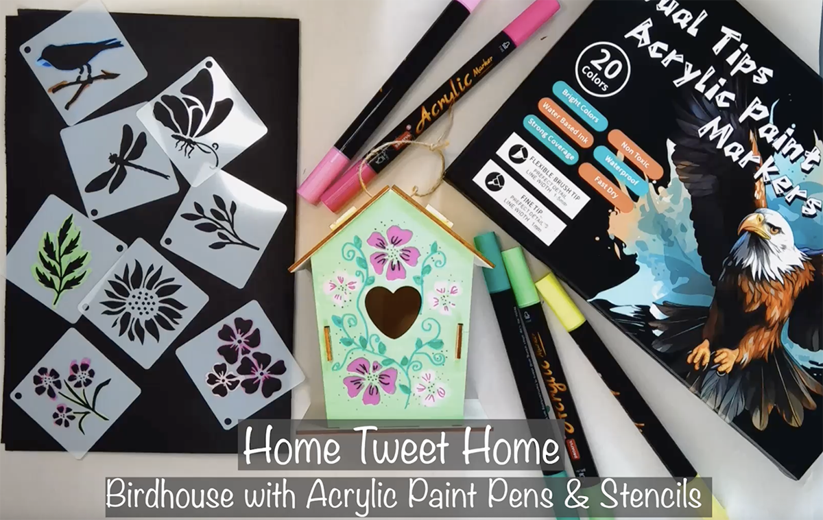 Home Tweet Home: Acrylic Paint Pens