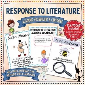 Response to Literature Academic Vocabulary