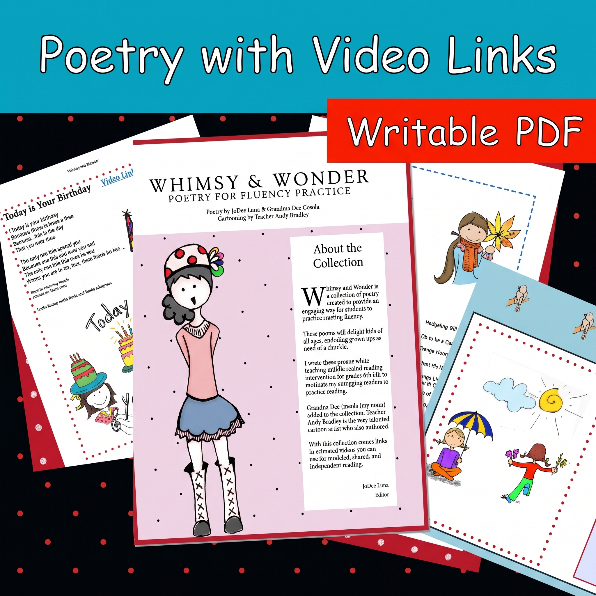 Whimsy and Wonder Poetry for Fluency Practice